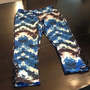 Tie die leggings